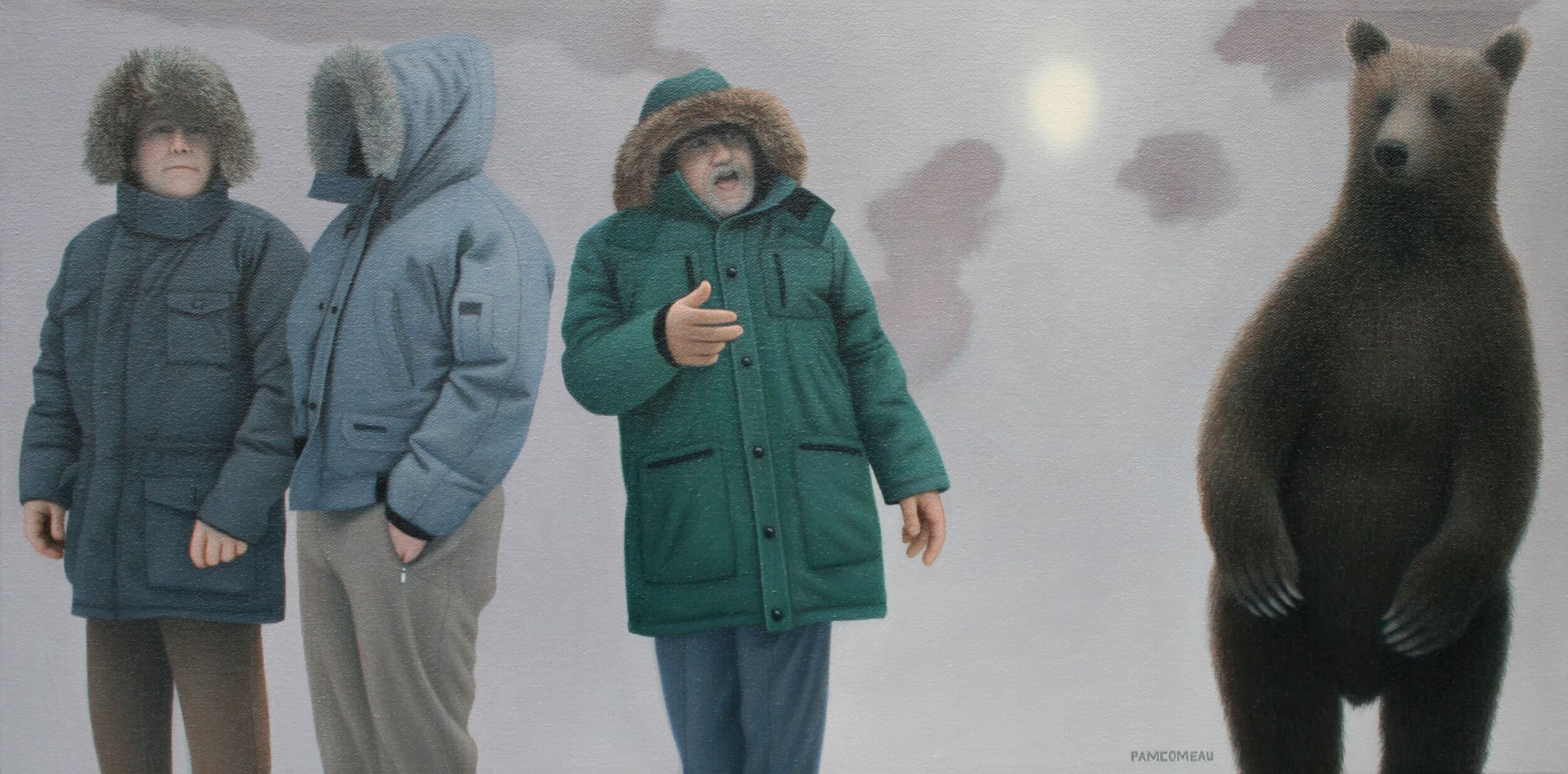 Photo of an oil painting